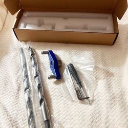 New,Price Firm, wihxd Dowel Jig Kit, with &frac12;-inch x 9.8 inch Drill Bits