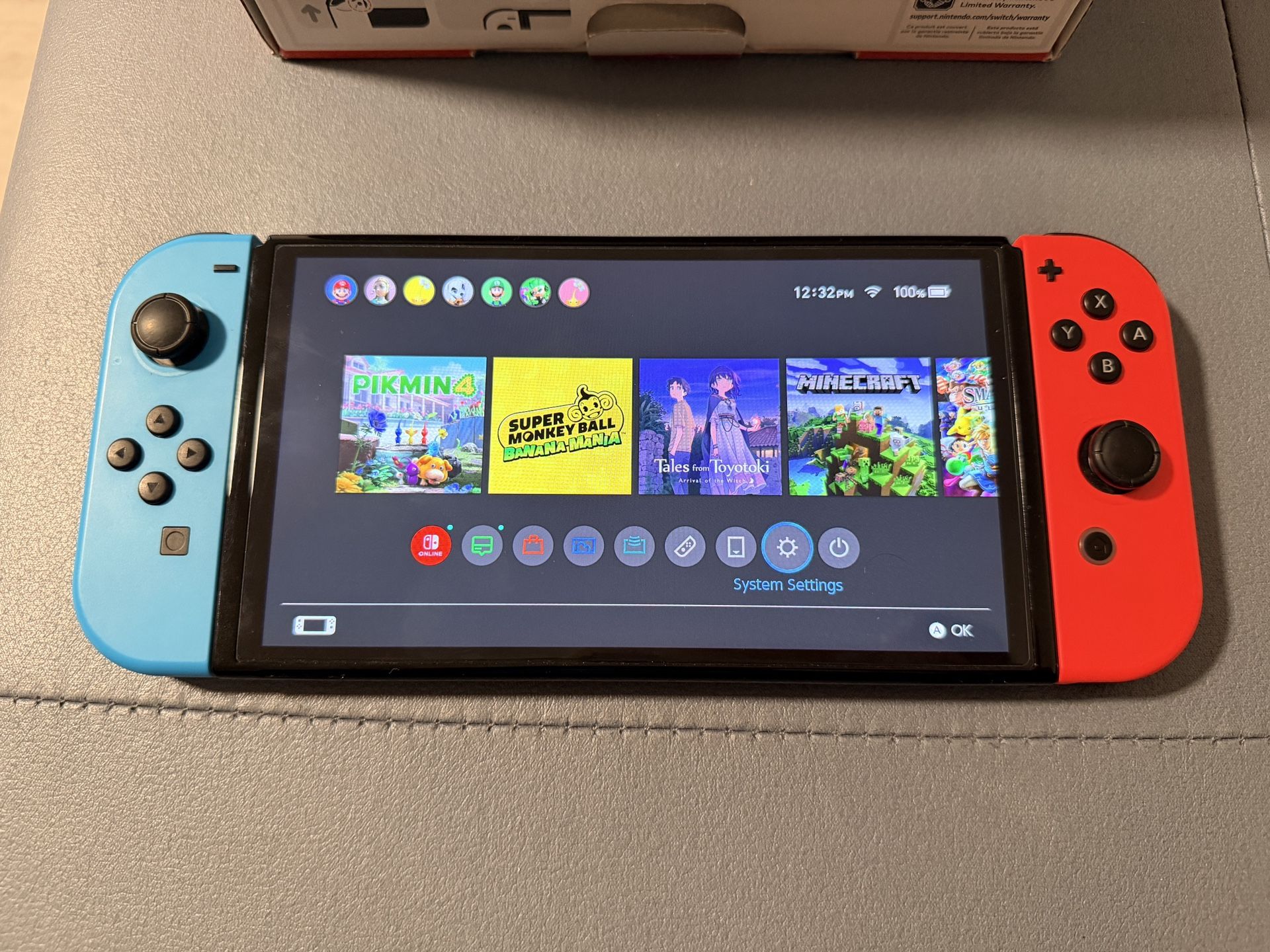 Nintendo Switch OLED like new 
