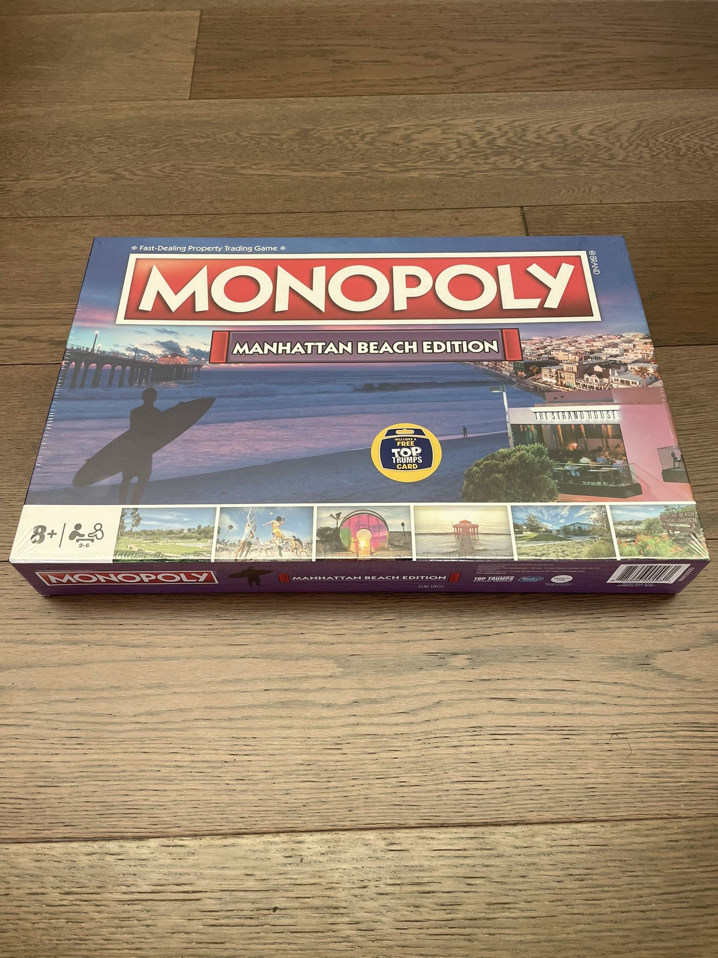 Monopoly Board game — Manhattan Beach Edition