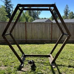 Hexagon Wedding Arch
