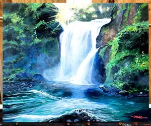 “Puerto Falls” Original painting