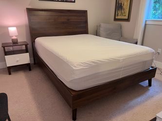 Queen bed frame