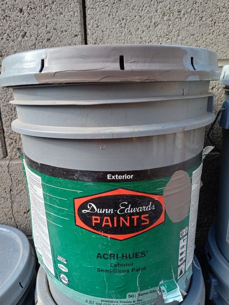 Pintura Exterior Color Cafe Dunn Edwards Acri-hues Semigloss Paint 