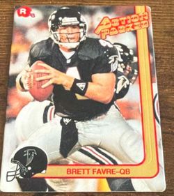 1991 Action Packed Rookie Update Brett Favre #21 RC (Atlanta Falcons)