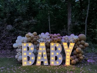 Oh Baby” Sign – Perfect for Gender Reveal or Baby Shower Decor! 💗💙