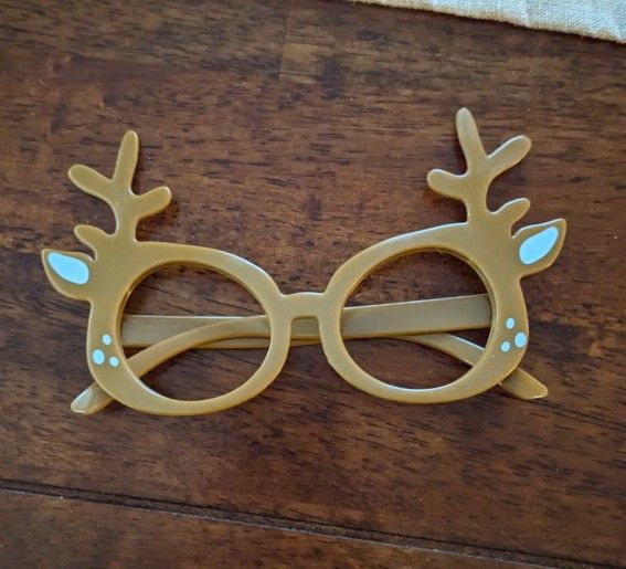 Reindeer Christmas Glasses