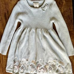 3T Girls Woodland Knitted Dress