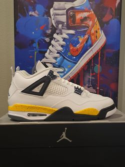 Size 12 - Air Jordan 4 Retro 2026 Rare Air - Tour Yellow