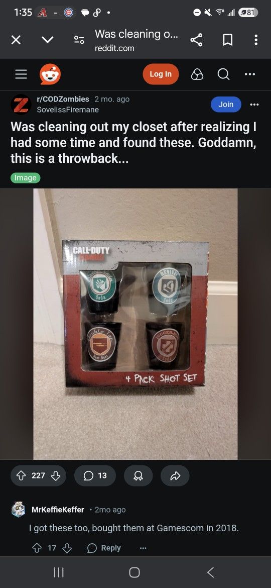 COD Shot Glass