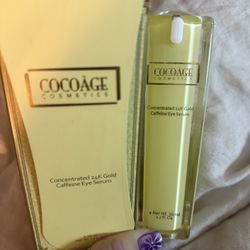 New In Box Cocoage Cosmetics 24K Gold Caffeine Eye Serum $795.00 Retail! 