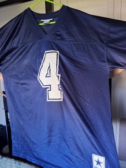 Nfl Dallas Cowboys Football #4 Prescott Jersey 