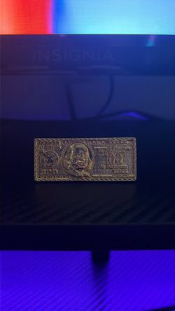 100 dollar bill ring