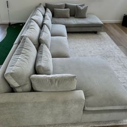 3 Piece Cloud West Elm Sectional