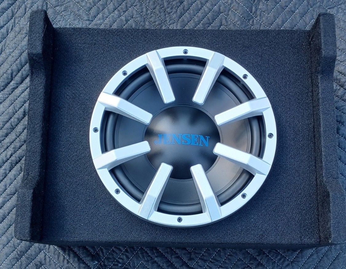 NEW!10″ Subwoofer with and Built-In Amp