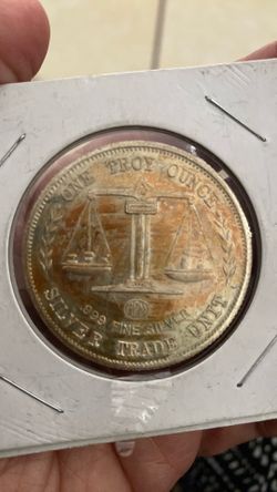 Silver Trade Unit 1 Troy Ounce .999 Fine Silver "Silver Trade Unit" Round