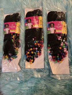 Kids Crotchet With Bead.