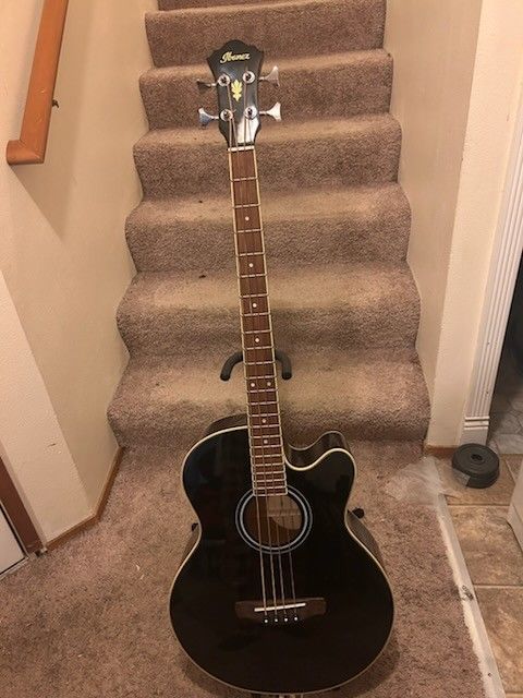Ibanez Acoustic Electric Bass Guitar