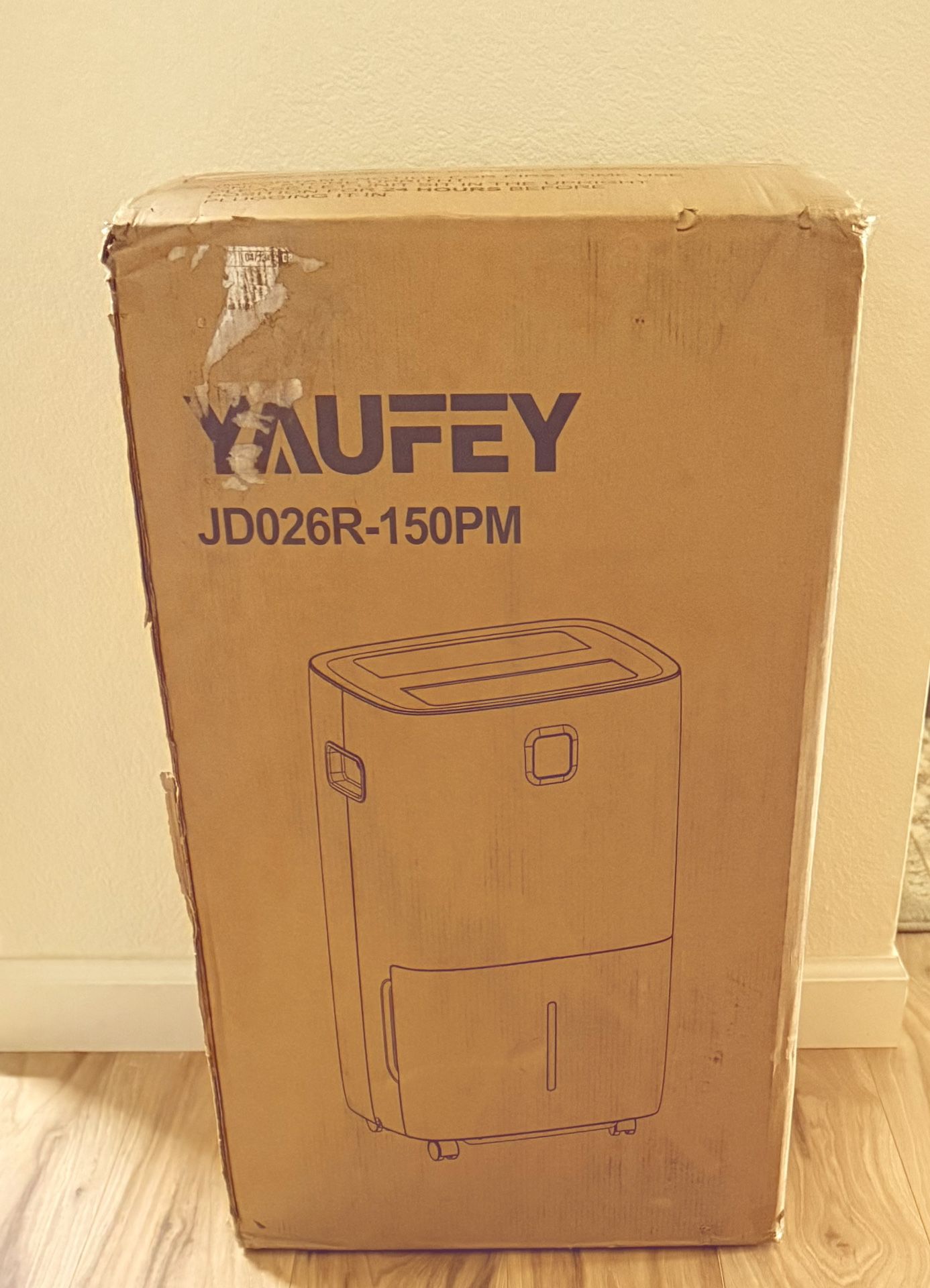 Yaufey 150 Pints Energy Star Dehumidifier with Pump