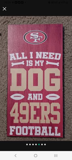 49ers Wood Sign