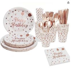 Birthday Guest Set For 20 160 Pieces NEW