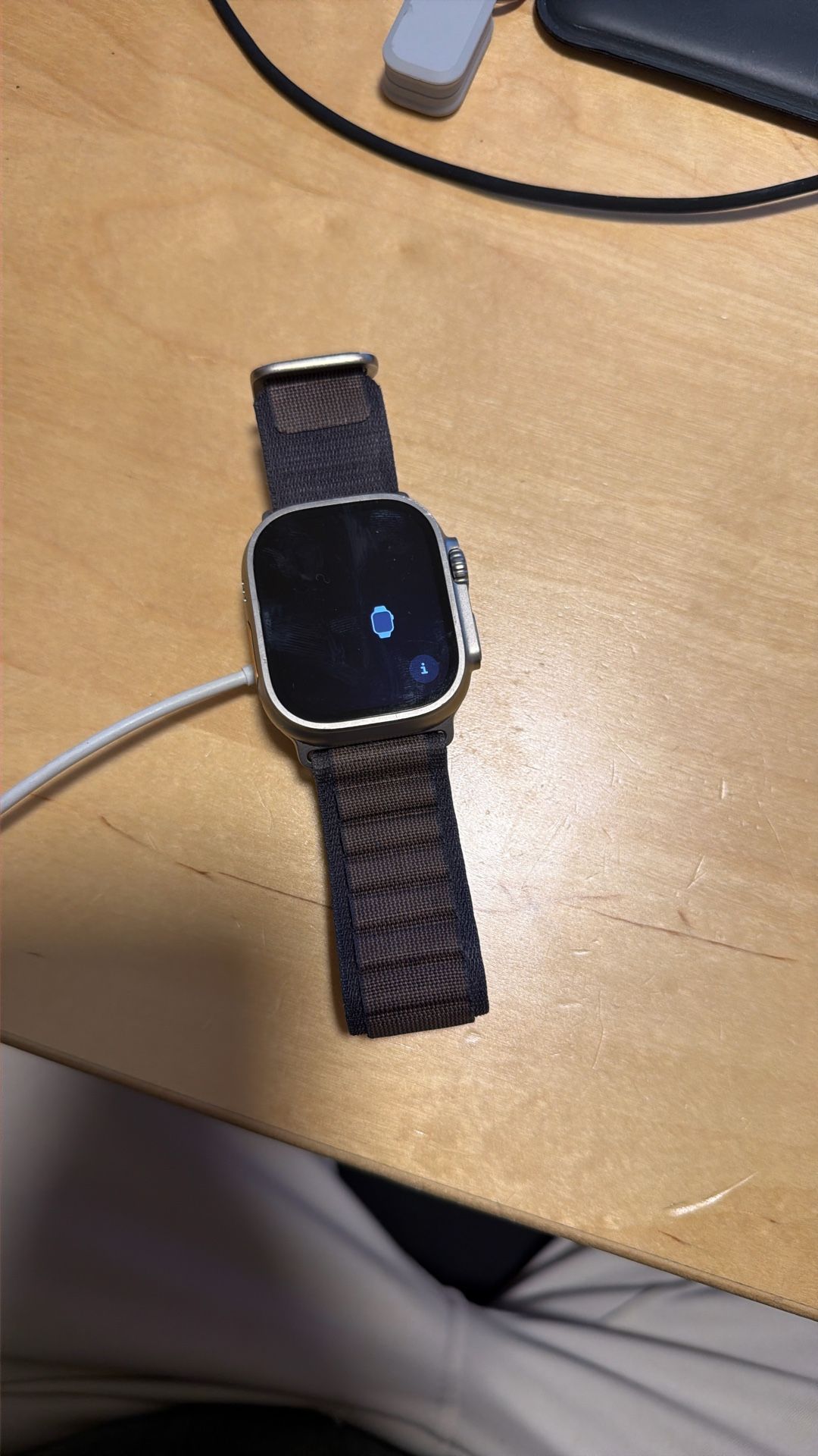 Apple Watch Ultra GPS + Cellular, 49mm Titanium Case