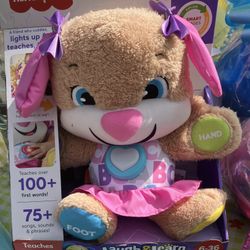 FISHER PRICE LAUGH and LEARN DOG (NEW
