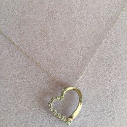 10K White Gold Diamond 