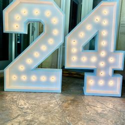 Marquee Numbers 
