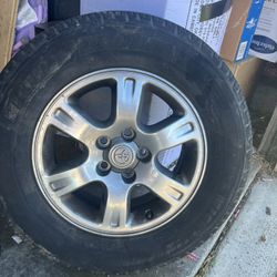 4 Toyota Highlander 16” Oem Rims And Tires 