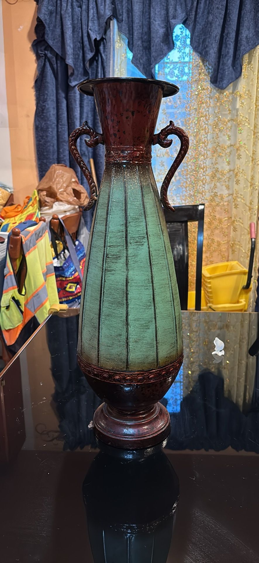 Vintage Sheet Metal Vase