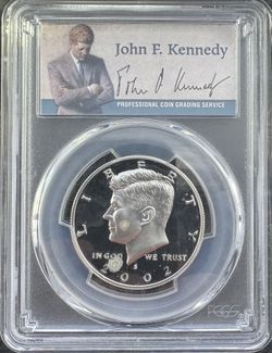 2002 S 50C Silver Kennedy Half Dollar PCGS PR70DCAM
