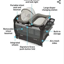 Graco Pack N Play With Bouncer And Changing Station