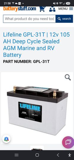 Lifeline Deep Cycle Battery