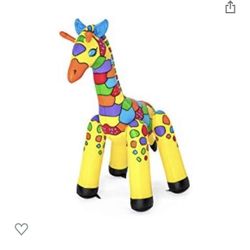 Inflatable Giraffe Sprinkler