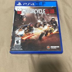 Motorcycle Club PS4