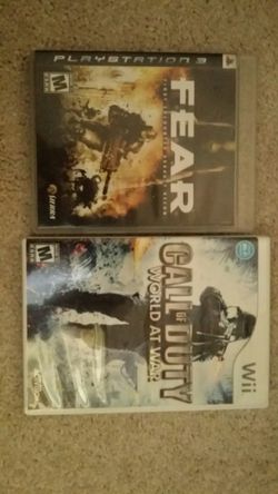 Ps3 & Nintendo Wii games