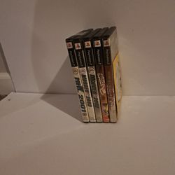 Variety of PS2 sports games