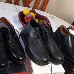 Size 8.5 - 3 Pairs Of Brand New Men's Dress shoes Size 8.5