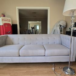 Large Gray Couch