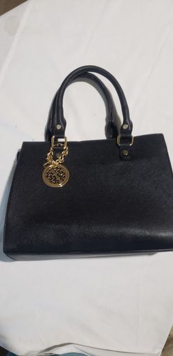 Black handbag