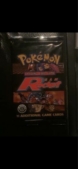 1st Edition Team Rocket Booster Pack