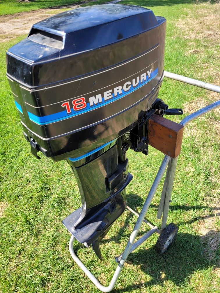 Mercury 18 HP  Boat Motor