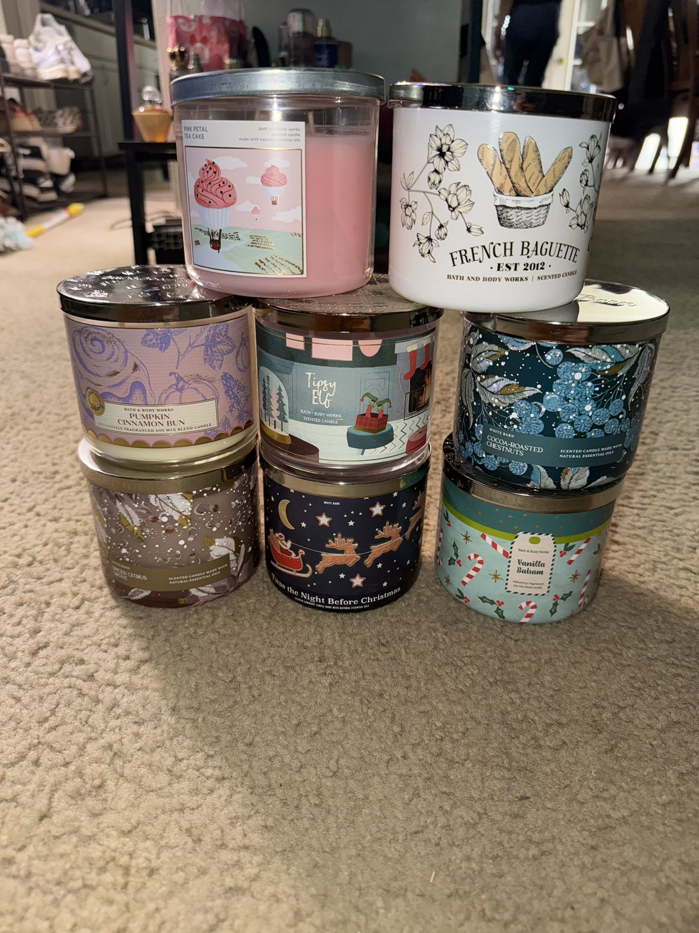 Bath & Body Works Candle Lot 