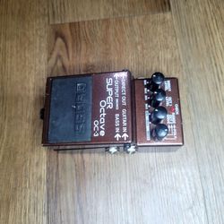 BOSS SUPER Octave OC-3 like new used 1 time
