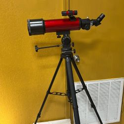 Carson Red Planet Series Telescope with Tripod 