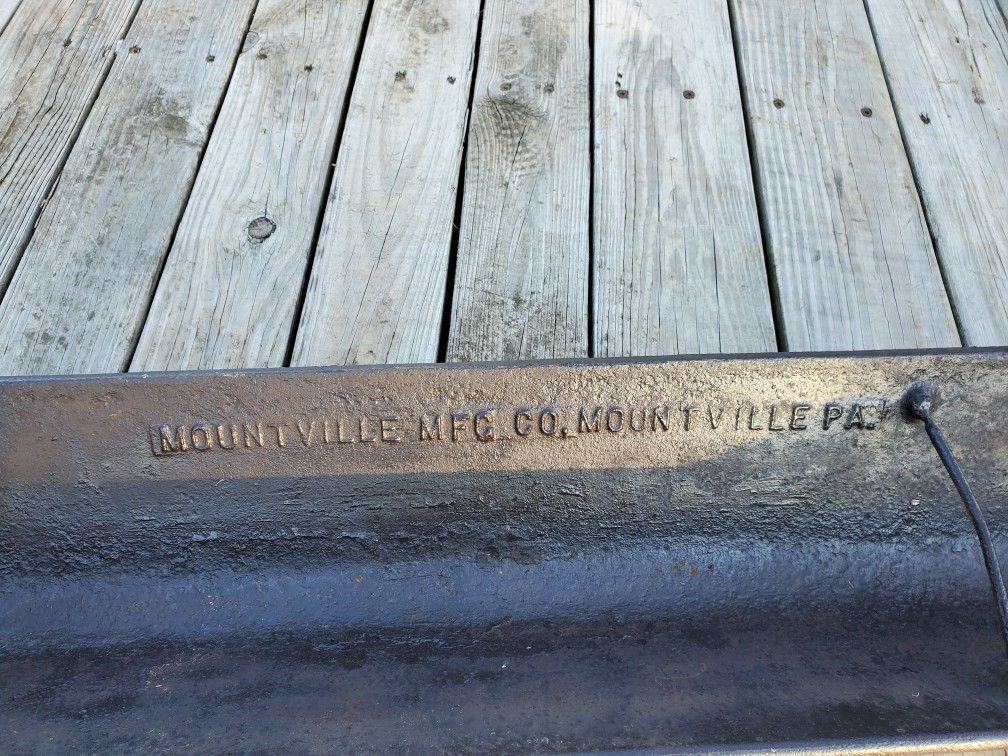 Antique Cast Iron Trough.