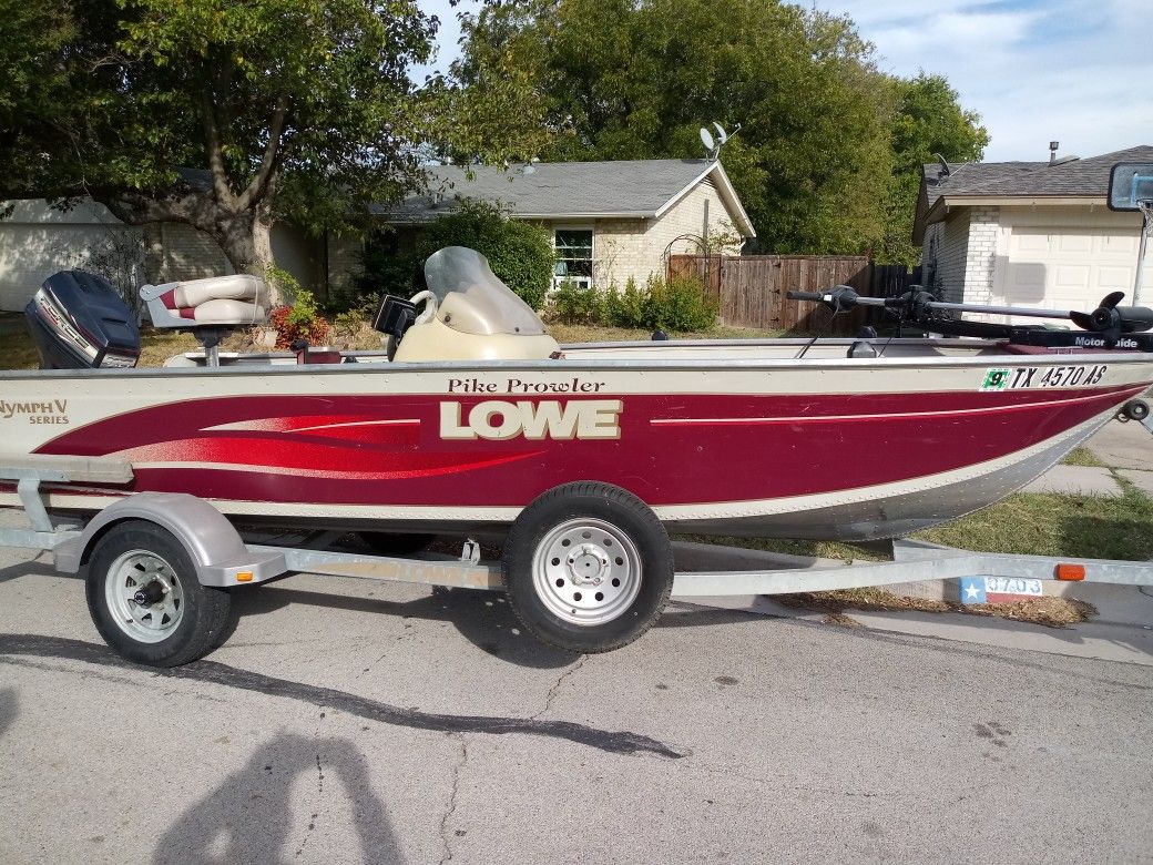 2001 Sea Nymph Lowe 16.5 ft.