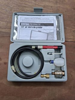 Yes, It's Available Central Pneumatic Air Micro Die Grinder 1/8"