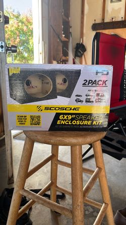 2pack 6x9 speaker enclosure kit
