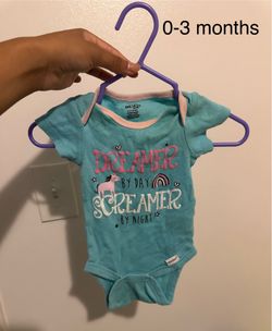 Onesie for baby girl 0-6 months
